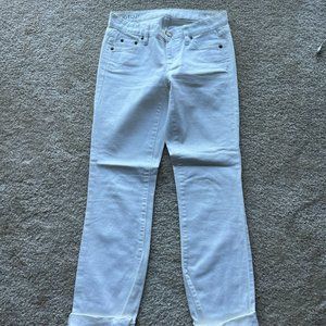 Jcrew White Bootcut jeans - Size 25S